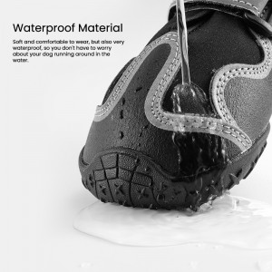 4 Pcs/Set Reflective Strip Anti-slip Dog Waterproof Boots Kamaa