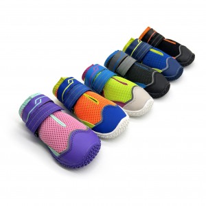 4 Stk / set Waterproof Non-slip Breathable Dog Shoes