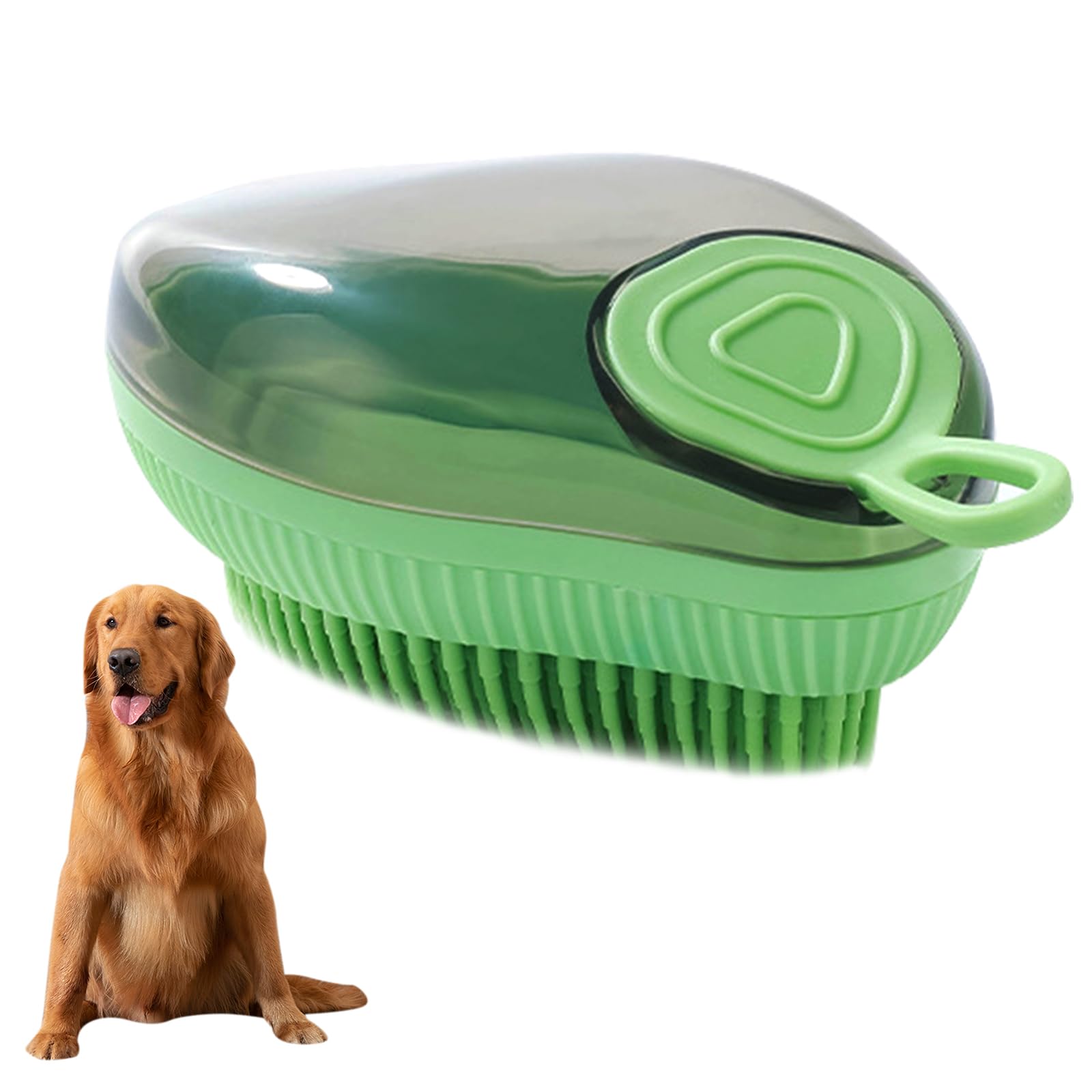 Sıcak Satış Yumuşak Silikon Pet Banyo Masaj Fırçası