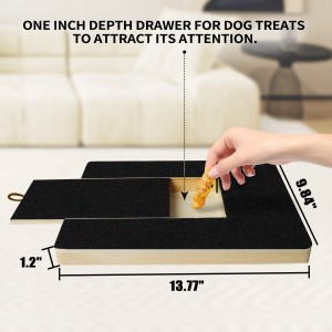 Nagelvijlbord voor huisdieren Trimmen Scratcher Trimmer Box