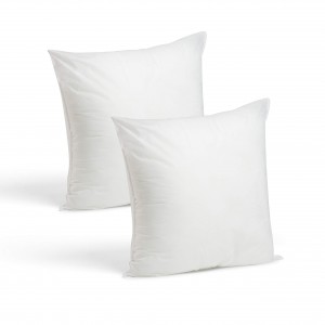 Kiloi Pillows Set of 2 Bed and Couch Sham Filler Indoor Home Decor