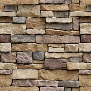 Wallpaper Stone Brick Wallpaper tsy tantera-drano Self-Adhesive Reform Decor