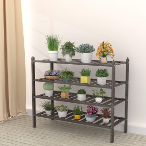 2-Tier Stackable nsapato rack Shelf Storage Organiser for Entryway