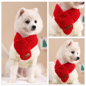 도매 새해 패션 따뜻한 애완 동물 스카프 의류