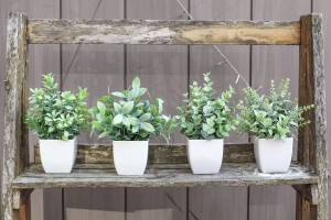 Plantas falsas vegetação artificial vasos de plantas para casa decoração interna