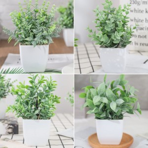 Fake Plants Artificial Greenery Potted Plants Home Indoor Decor