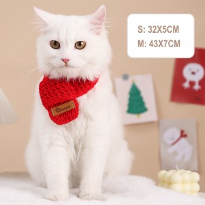 도매 새해 패션 따뜻한 애완 동물 스카프 의류