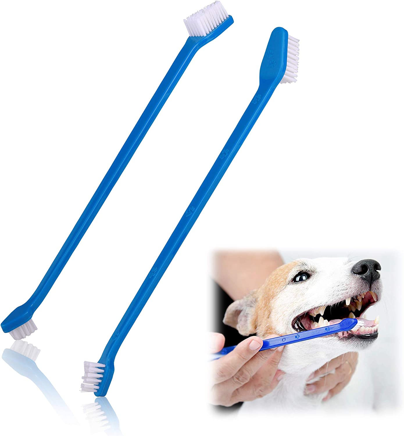 Pet Dental Care Toothbrush for Dogs and Cats