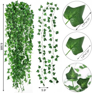 Greenery Garlands Ivy Leaves Artificial Ivy Leaves Artificial Wedding Party Wall Decor