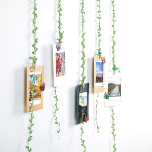 Leaf Ribbon Artificial Vines Leaves String Wedding Party Home Decor DIY Craft