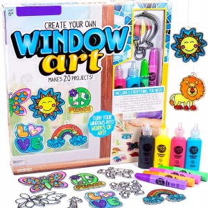 Wholesale High Quality Punch Needle Embroidery Kit Suppliers –  Arts and Craft Kits for Kids Window Art DIY Suncatchers Birthday Toy – MU Group