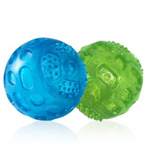 3,2-palčne trpežne gumijaste žogice za hišne pse