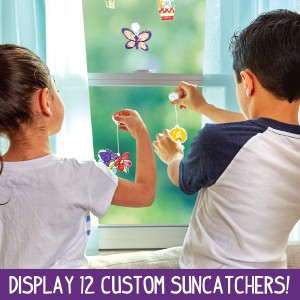Kitên Huner û Craft ji bo Zarokan Window Huner DIY Suncatchers Birthday Toy