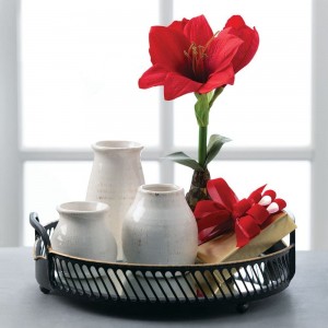 Kerámia váza készlet Modern parasztház otthoni virágdísz