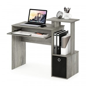 Uniwersalne biurko komputerowe do domowego biura z szufladami do przechowywania