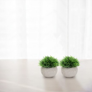 Falošné črepníkové rastliny Umelá umelá zeleň pre dekoráciu domáceho stola