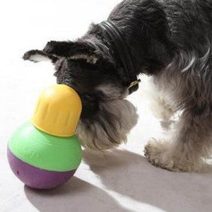 Interaktiivinen koiran lelu ruokintaa varten
