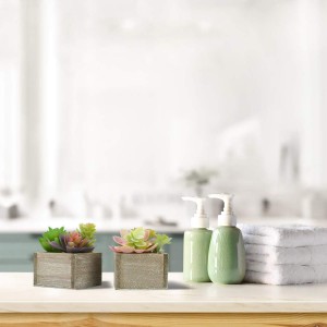 Umetne sukulente v lončkih Mini umetne rastline Dekoracija domače mize