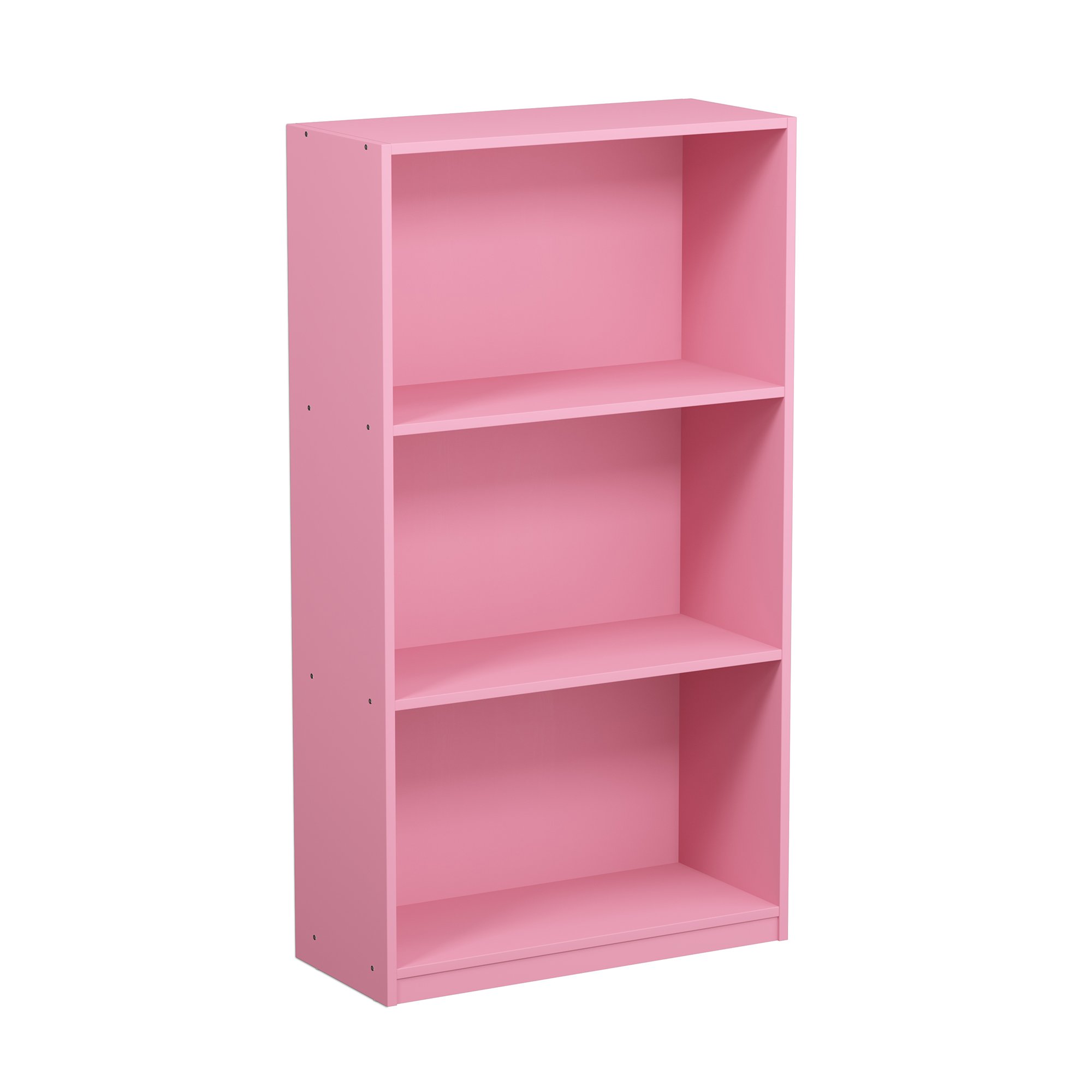 Basic 3-Tier Bookcase Storage Shelves Simply Home Decor