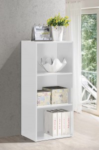 Basis boekenkastplanken met 3 niveaus Display opbergplanken Woondecoratie Meubilair