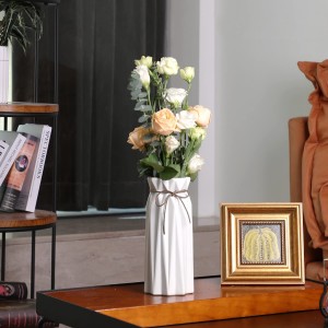 Centrotavola vaso di fiori alto in ceramica Decorazioni per la casa Fattoria rustica