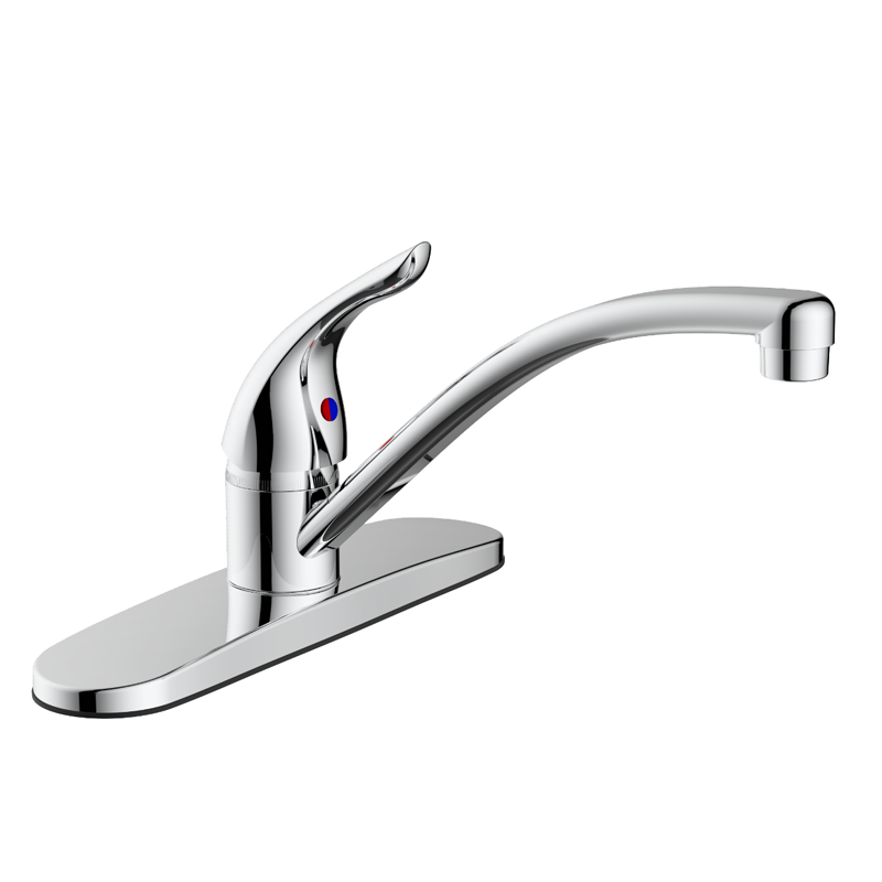 Single handle kitchen faucet Chrome sink faucet Featured Image