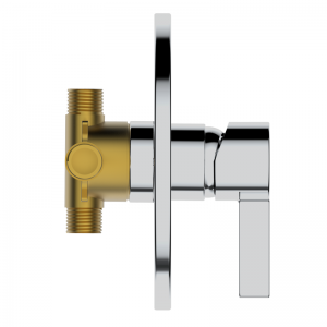 015 Non pressure balance valve faucet Solid brass tub and shower faucet
