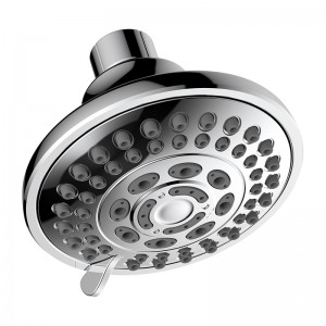 Wholesale China Black Shower Fixtures Manufacturers Suppliers –  1.8GPM Water Saving shower head Shower Massage Fixed Showerhead Multi-function Rainfall Spray with Full Coverage 5 Spray Sett...