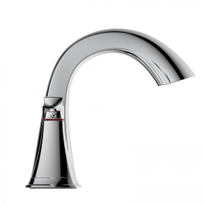 Arden series Two level handles 8″ widespread transitional bathroom faucet 3-hole Installation