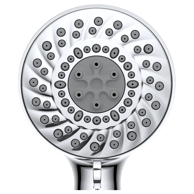 Wholesale China Metal Rain Shower Quotes Pricelist –  6-Setting handheld shower and showerhead combo with patented 3-way diverter  – Easo