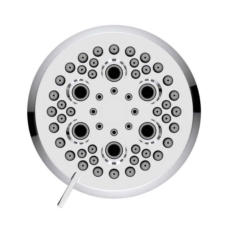Wholesale China Low Flow Shower Head Factory Quotes –  6-Setting Showerhead Combo Power Rinsing Spray, High Pressure Wall Mount, Eco Performance  – Easo