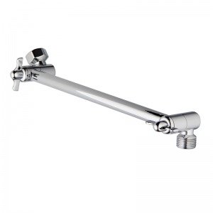 Stainless steel adjustable shower arm