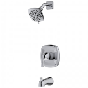 8252 Arden Collection Tub and shower with valve Included solid brass valve
