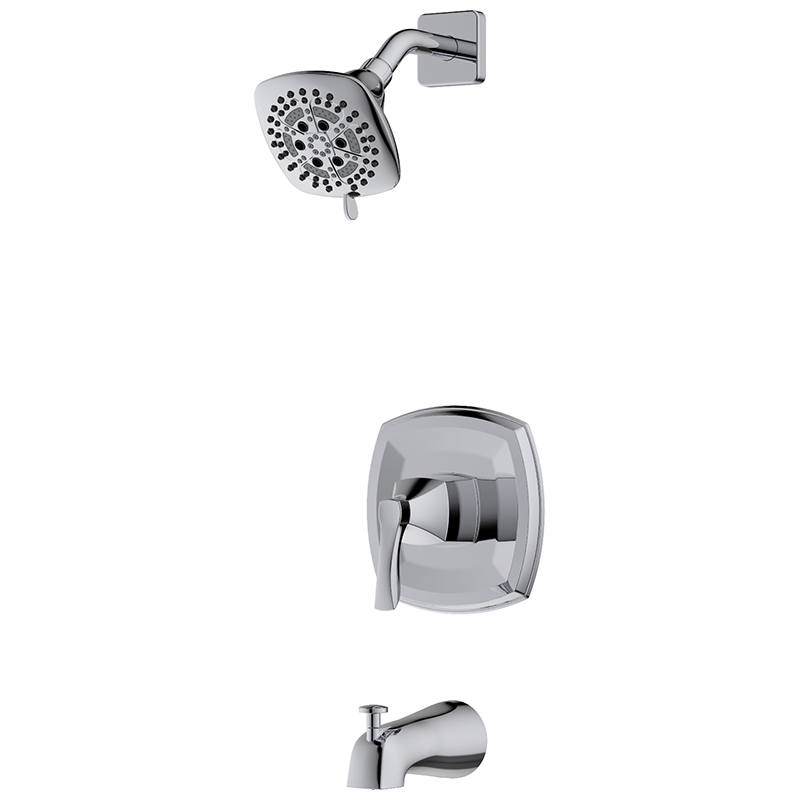 8252 Arden Collection Tub and shower with valve Included solid brass valve-02