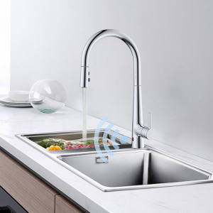 Wholesale China Vessel Sink Faucets Quotes Pricelist –  8305 Sensor pull down kichten faucet  – Easo