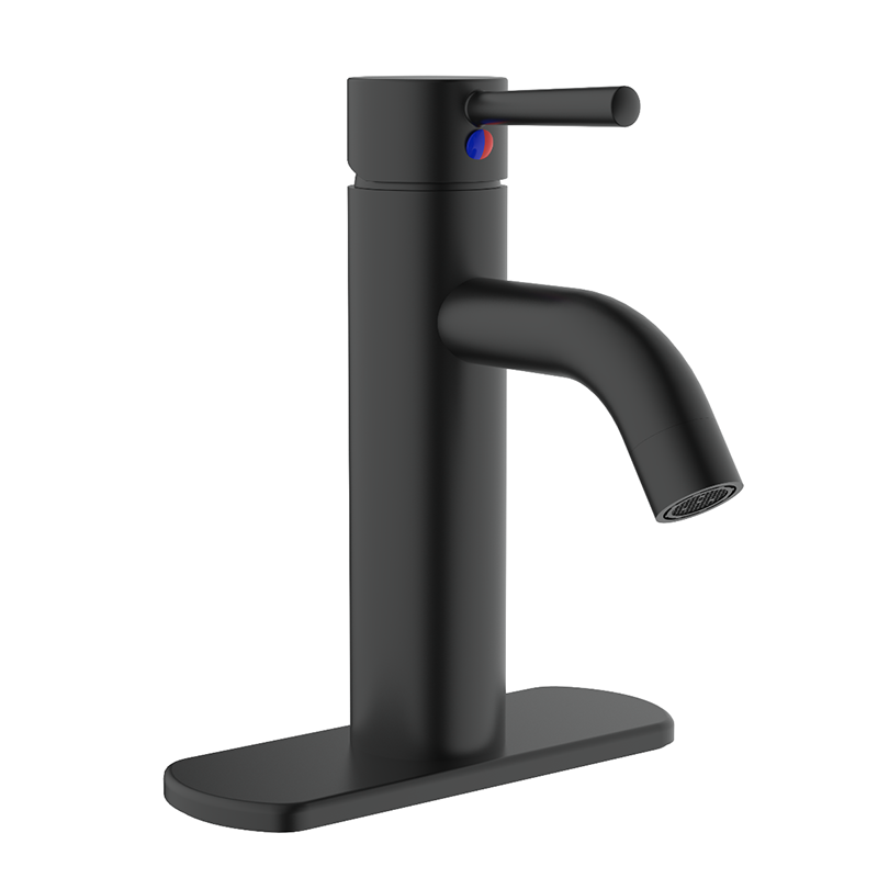 8409 Taymor Collection Faucet Single handle bathroom faucet fit 1 hole or 3 hole Installation-02