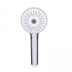 High pressure shower Boost pressure design for water saving Silicone nozzle handheld shower