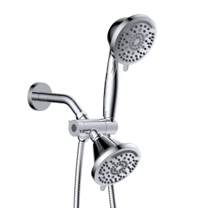 7-Settings shower combo with patented 3-way diverter