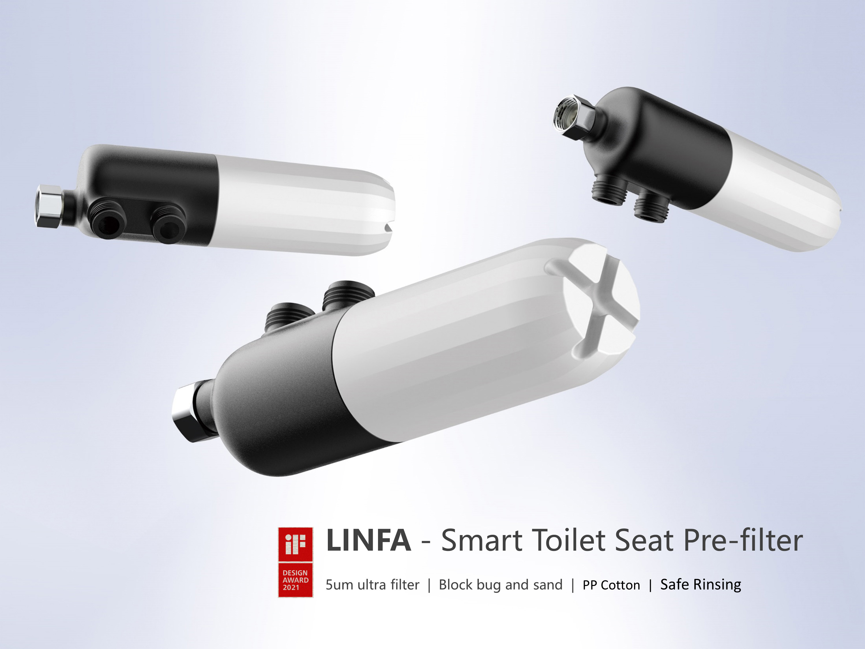 LINFA Toilet Pre-filter