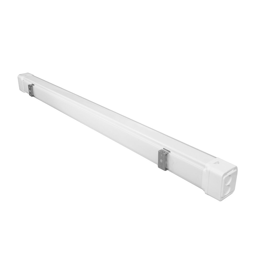 2X 40W 120CM Cool White LED Linear Batten Tube Light Ceiling Fixtures Surface 