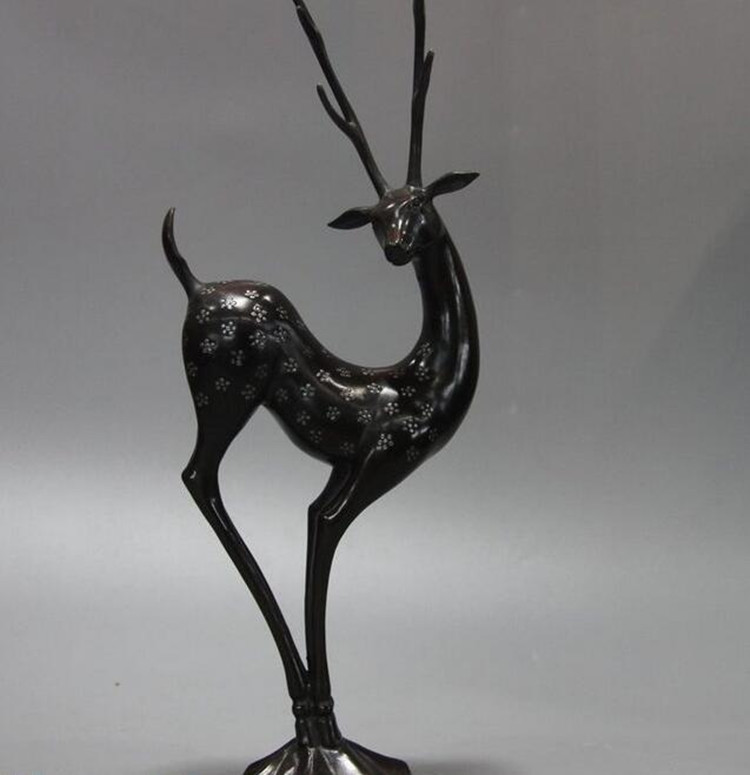 15-China-bronze-sculpture-carved-feng-shui-copper-beautiful-Sika-Deer-Statue