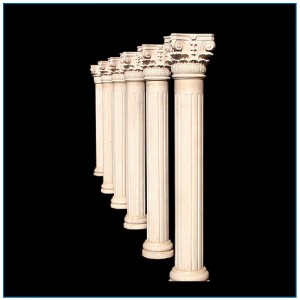 European style granite gate pillars for decoration