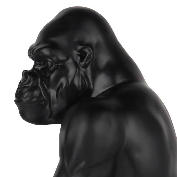 Resin Animal Fiberglass  Pvc Sculpture Vegita Gorilla Statue Supplier