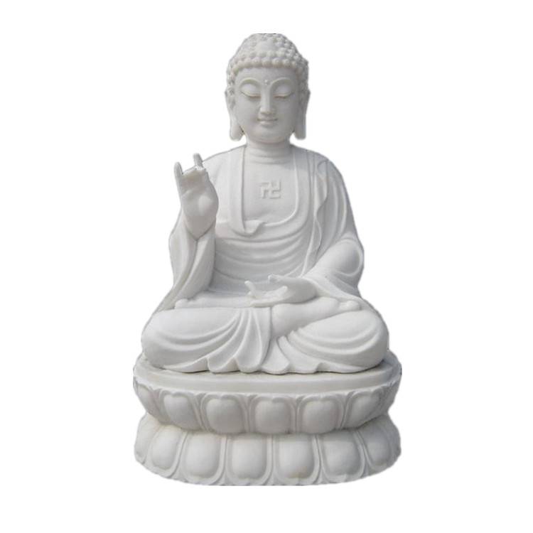 Hot sale Old Angel Statues - Hot sale large marble stone sitting buddha murti statue – Atisan Works