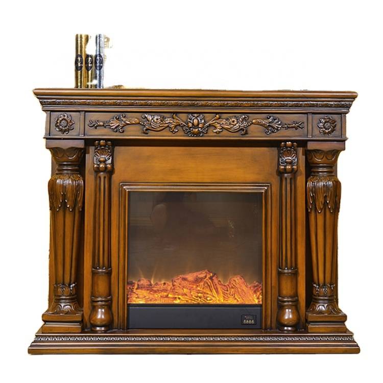 Good Quality Fireplace – European Indoor Home Decorative Type Resin Victorian Electricity Fireplace with Remote Control – Atisan Works