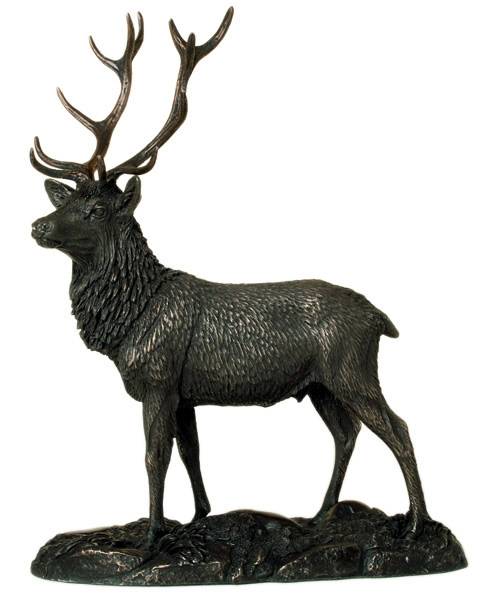 Ordinary Discount Bronze Fox Sculpture - Park and  garden decoration animal sculpture modern life-size bronze stag statues – Atisan Works