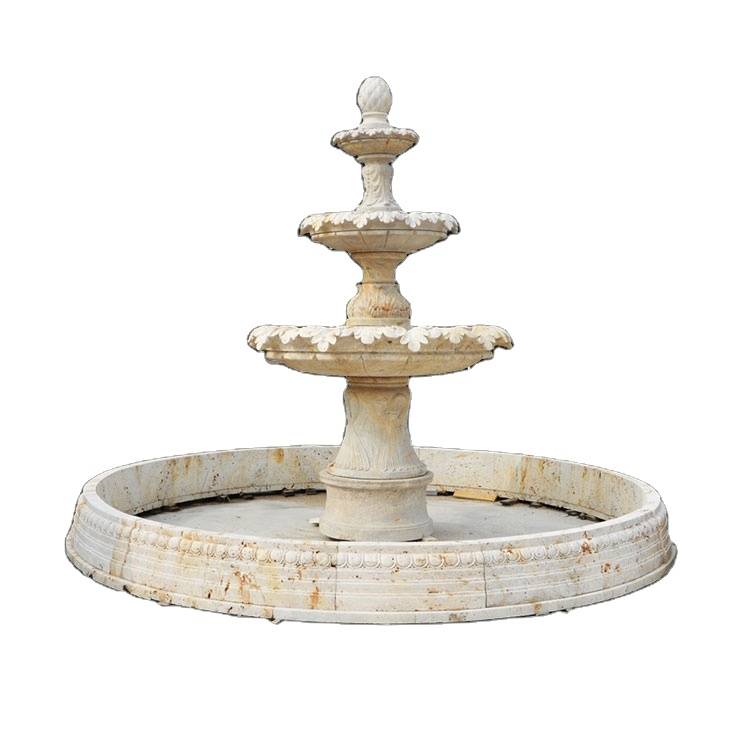 Good Quality Fountain – Outdoor decoration natural marble water italian stone fountains – Atisan Works