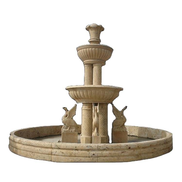 Good Quality Fountain – Statue sculpture garden marble large outdoor water fountains – Atisan Works