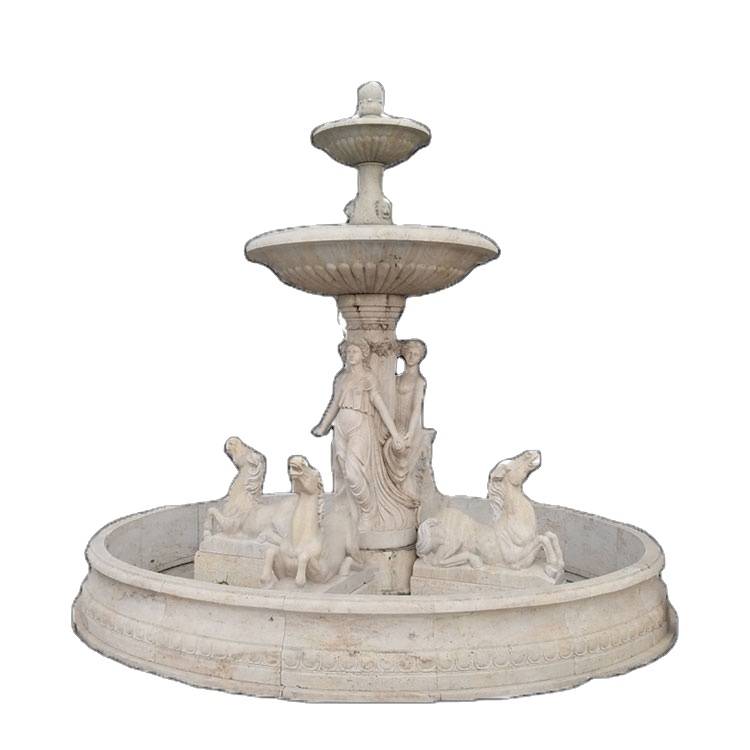 Chinese supplier custom marble antique water fountains