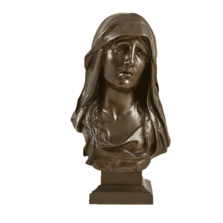 OEM/ODM Supplier Juno Bronze Sculpture - Religious statue large life size bronze and brass bust sculpture – Atisan Works